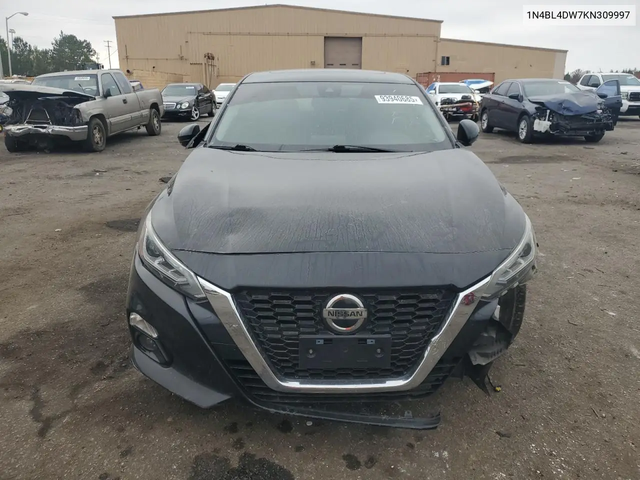 1N4BL4DW7KN309997 2019 Nissan Altima Sv