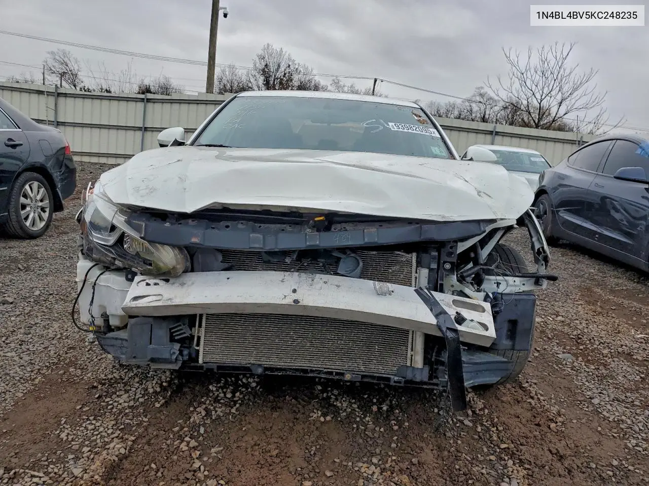 1N4BL4BV5KC248235 2019 Nissan Altima S