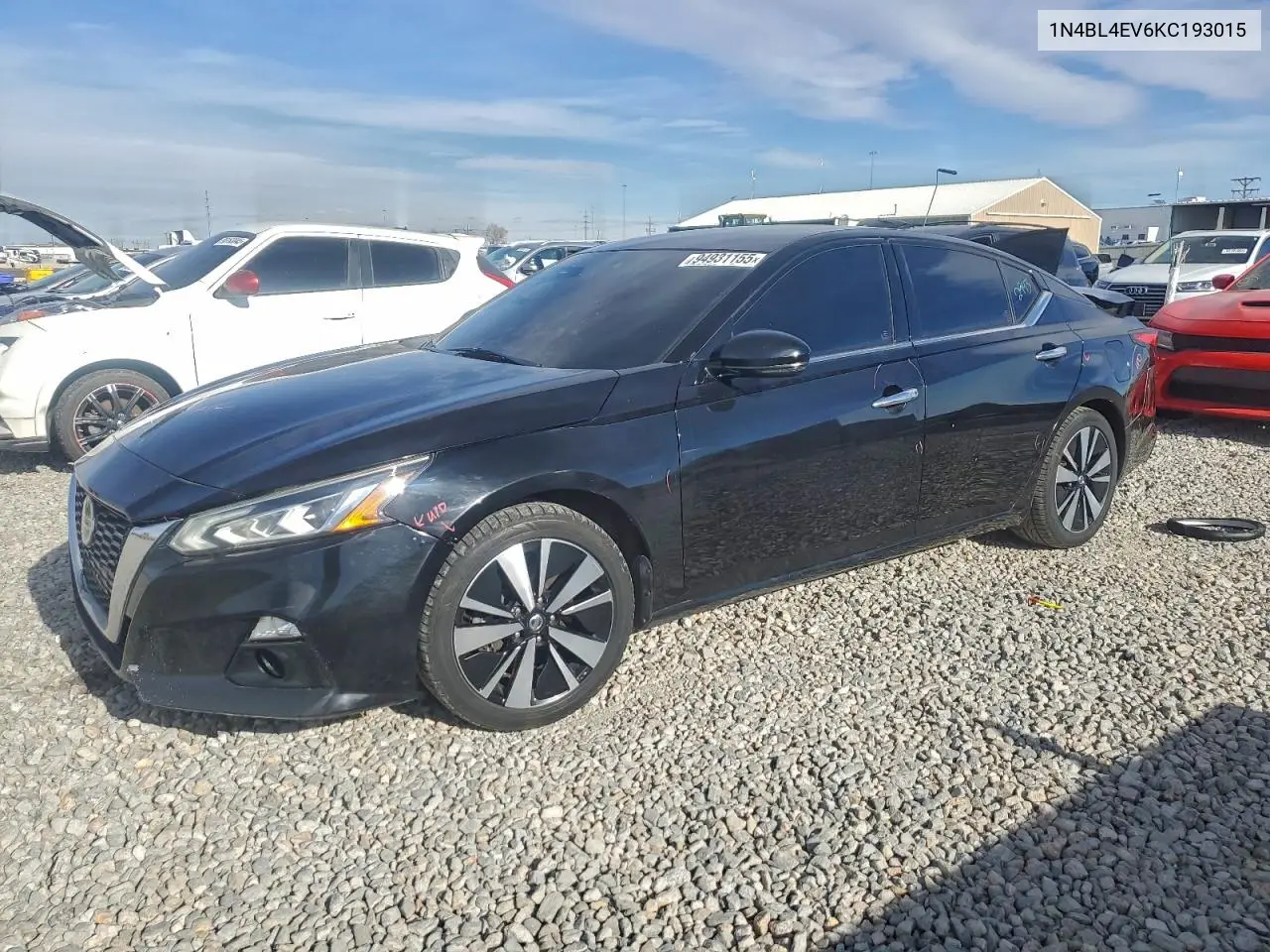 1N4BL4EV6KC193015 2019 Nissan Altima Sl