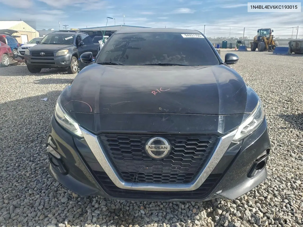 1N4BL4EV6KC193015 2019 Nissan Altima Sl