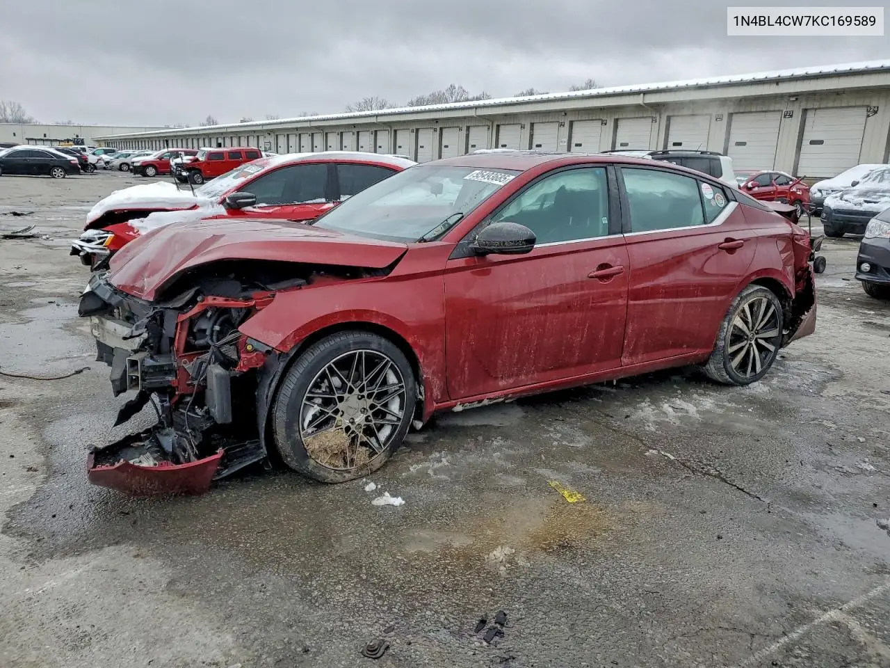 1N4BL4CW7KC169589 2019 Nissan Altima Sr