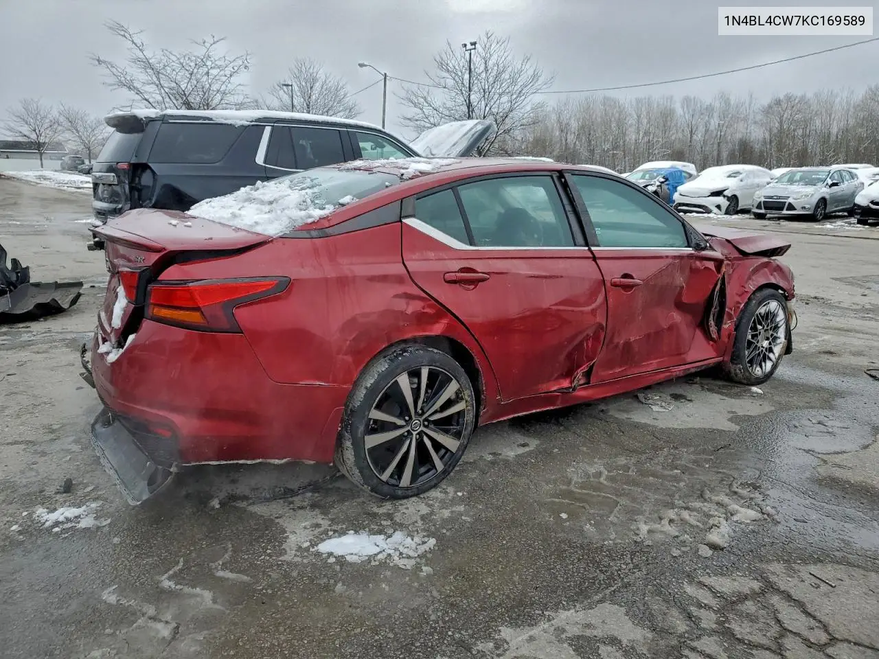 1N4BL4CW7KC169589 2019 Nissan Altima Sr