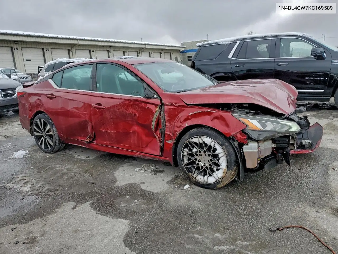 1N4BL4CW7KC169589 2019 Nissan Altima Sr