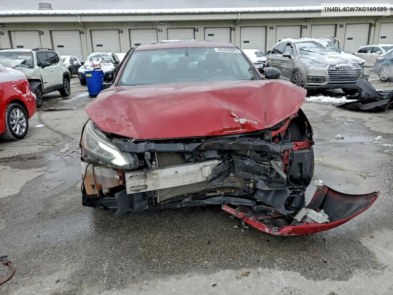 1N4BL4CW7KC169589 2019 Nissan Altima Sr