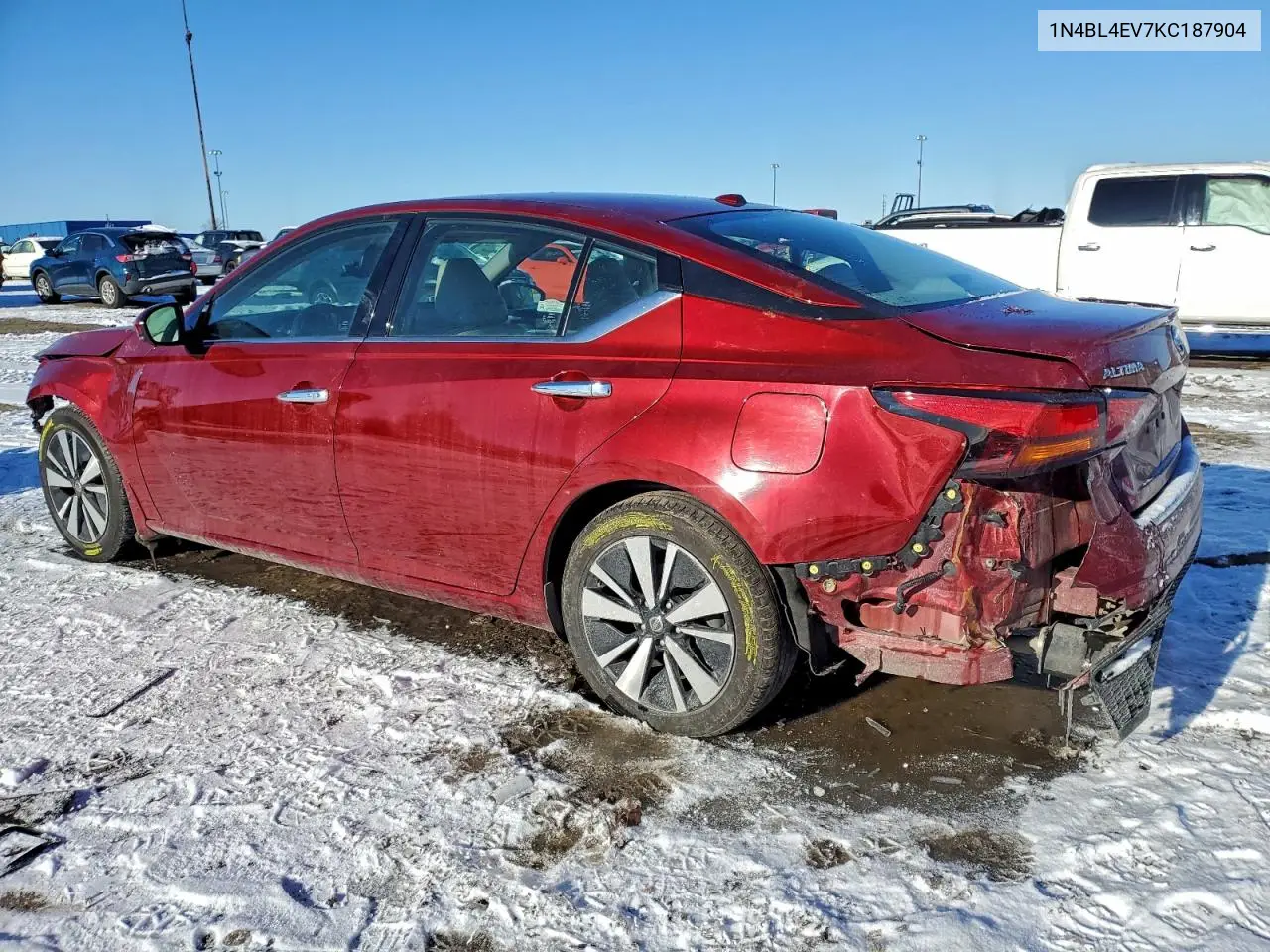 1N4BL4EV7KC187904 2019 Nissan Altima Sl