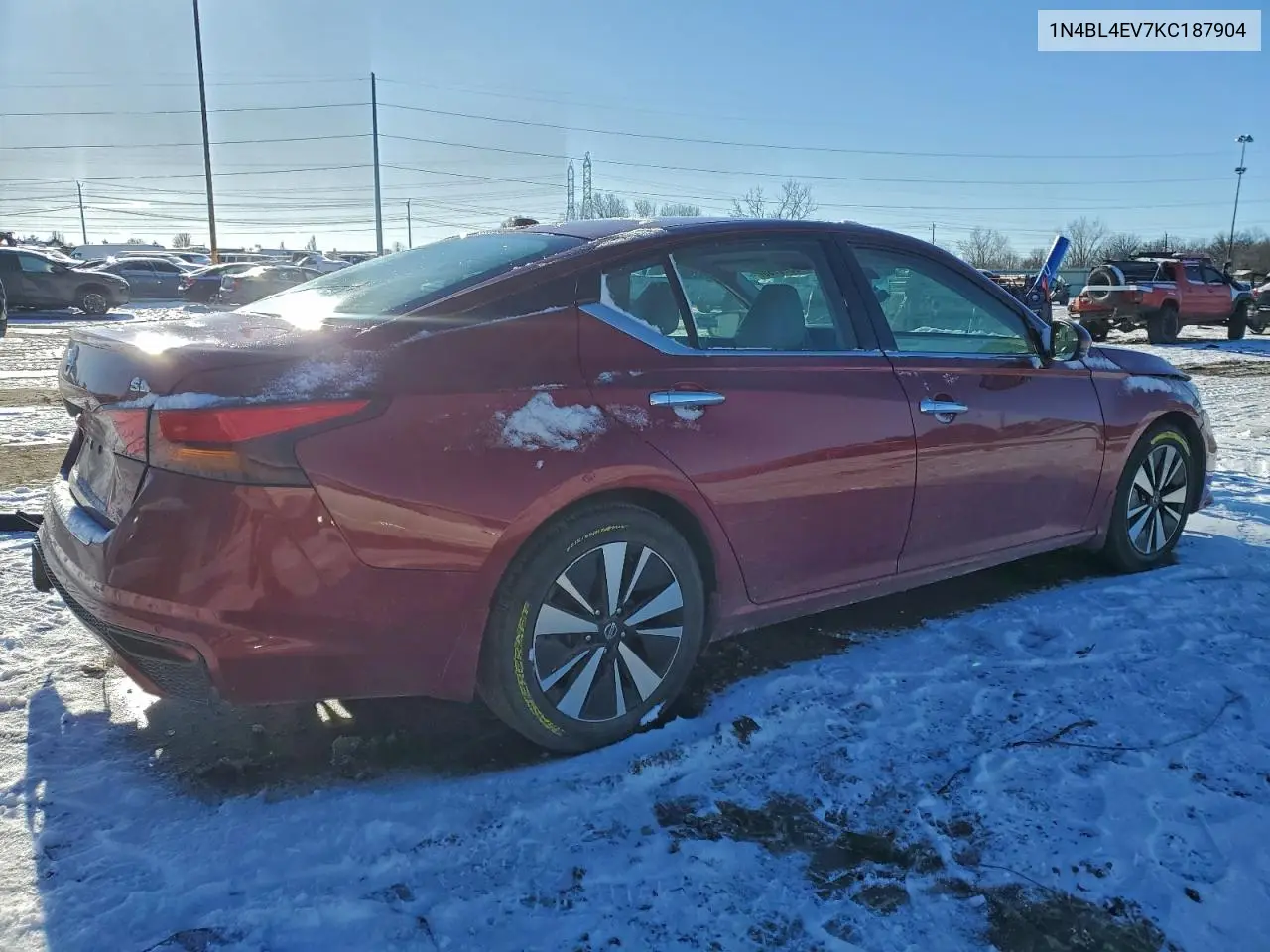 1N4BL4EV7KC187904 2019 Nissan Altima Sl