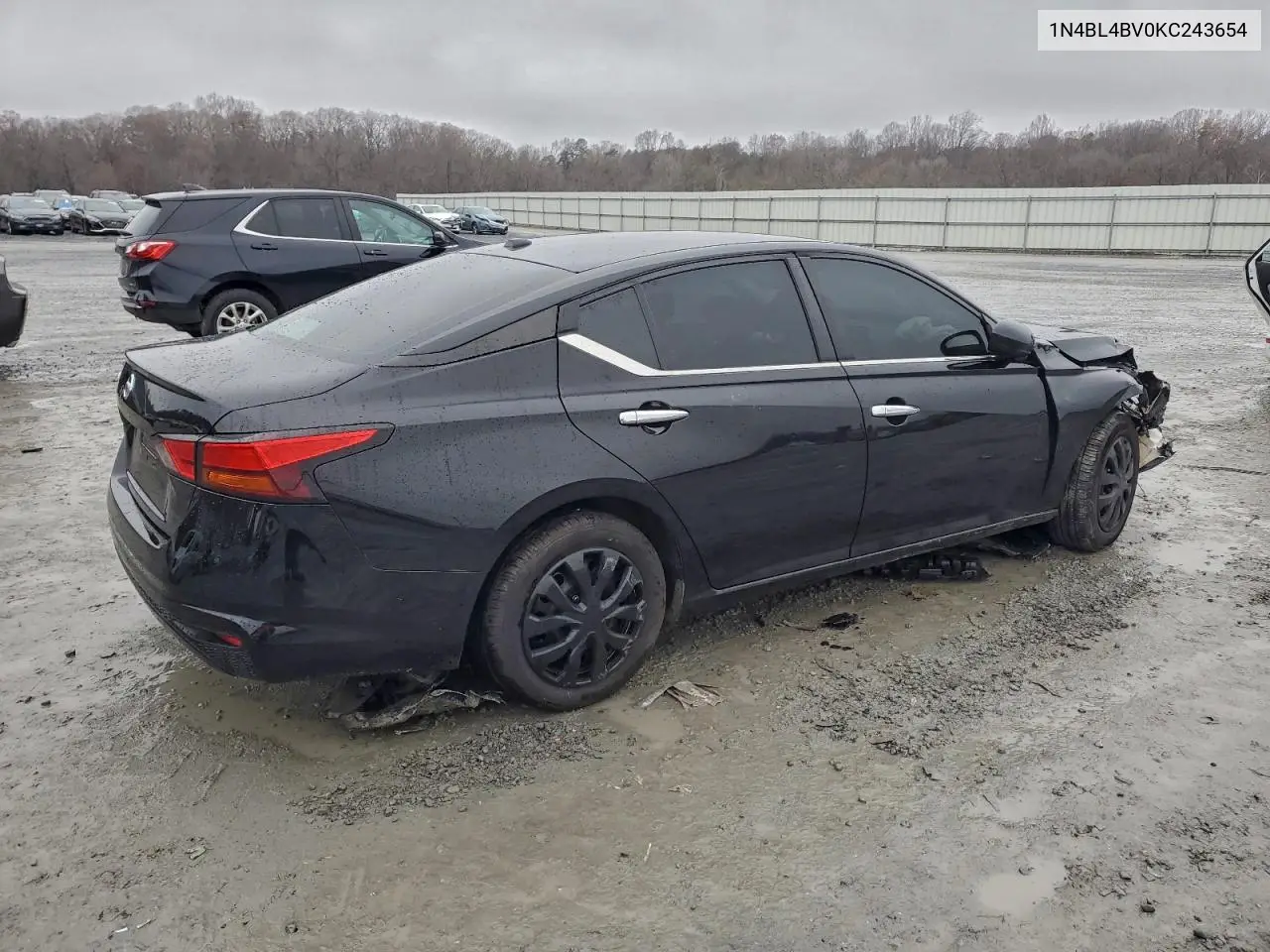 1N4BL4BV0KC243654 2019 Nissan Altima S