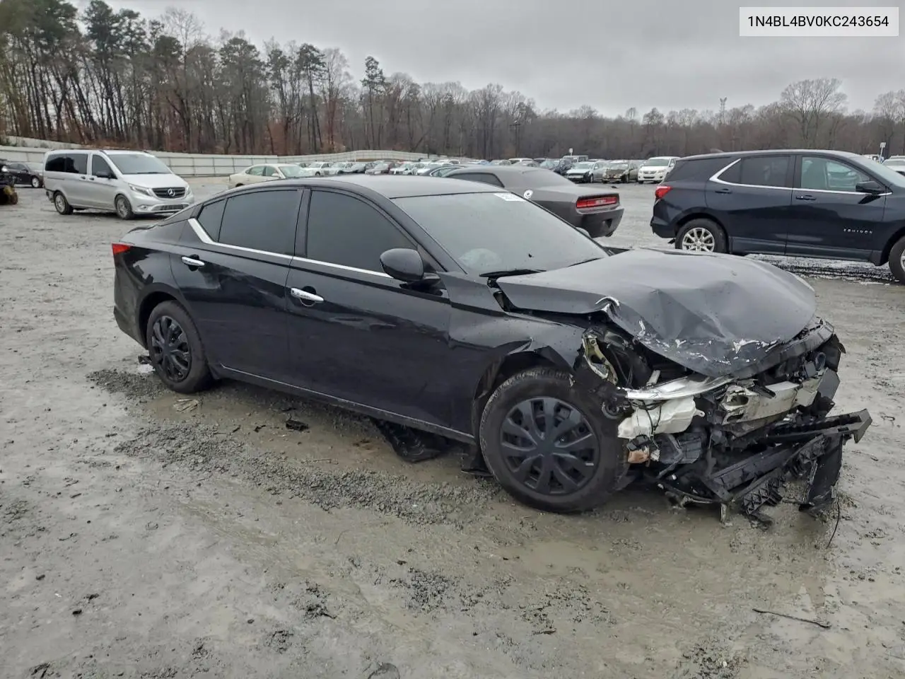 1N4BL4BV0KC243654 2019 Nissan Altima S