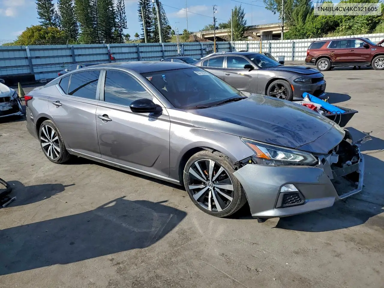 1N4BL4CV4KC121605 2019 Nissan Altima Sr