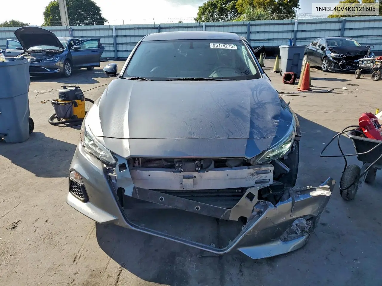 1N4BL4CV4KC121605 2019 Nissan Altima Sr