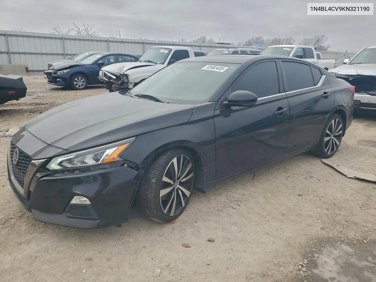 1N4BL4CV9KN321190 2019 Nissan Altima Sr