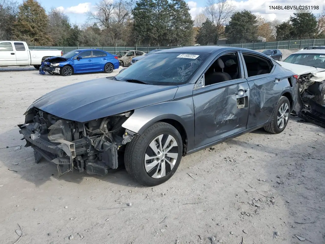 1N4BL4BV5LC251198 2020 Nissan Altima S