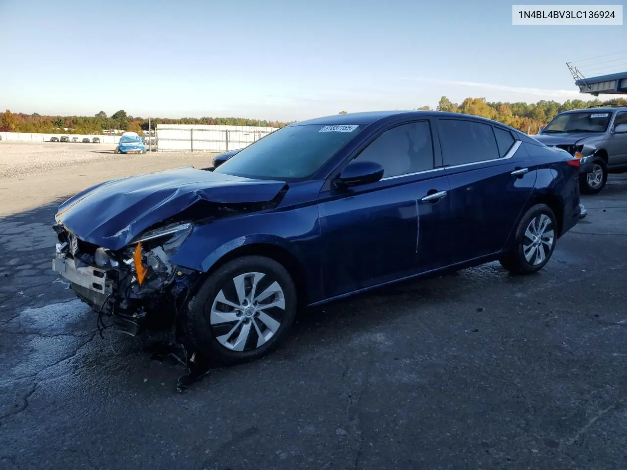1N4BL4BV3LC136924 2020 Nissan Altima S