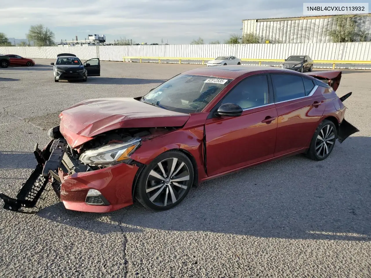 1N4BL4CVXLC113932 2020 Nissan Altima Sr