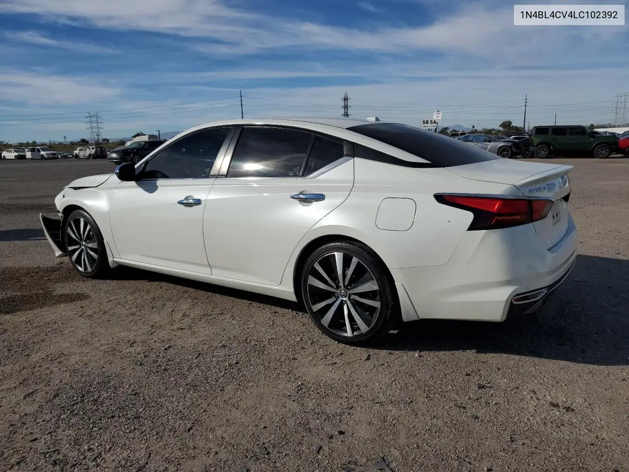 1N4BL4CV4LC102392 2020 Nissan Altima Sr