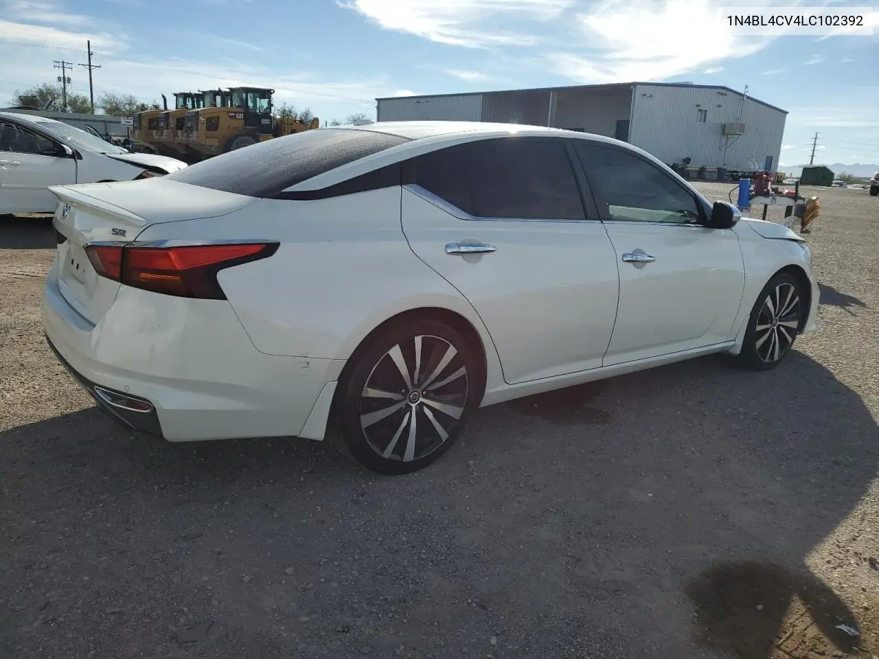 1N4BL4CV4LC102392 2020 Nissan Altima Sr