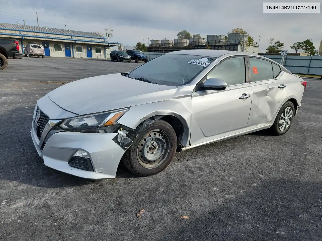 1N4BL4BV1LC227190 2020 Nissan Altima S