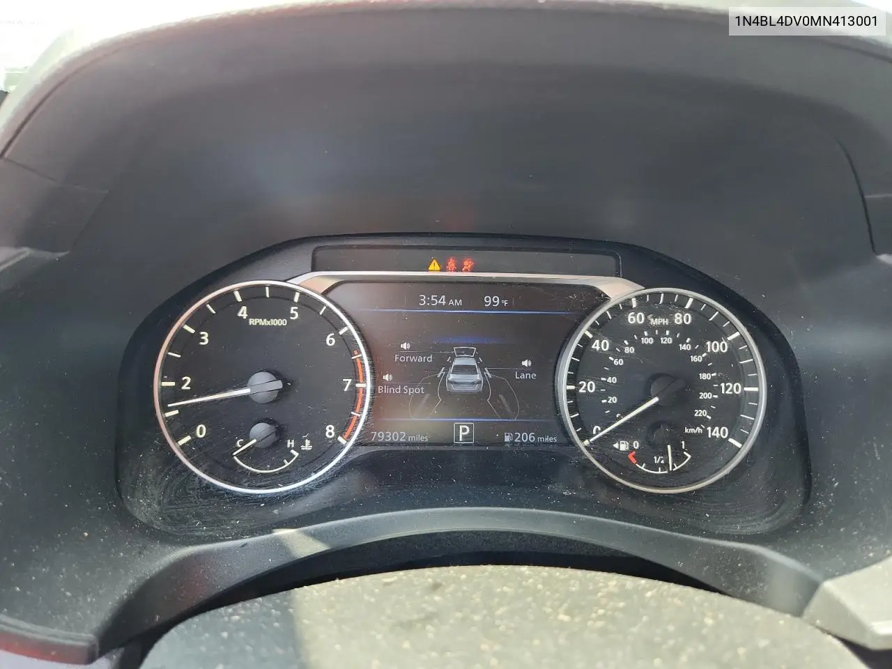 1N4BL4DV0MN413001 2021 Nissan Altima Sv