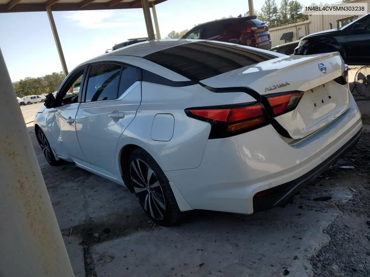 1N4BL4CV5MN303238 2021 Nissan Altima Sr