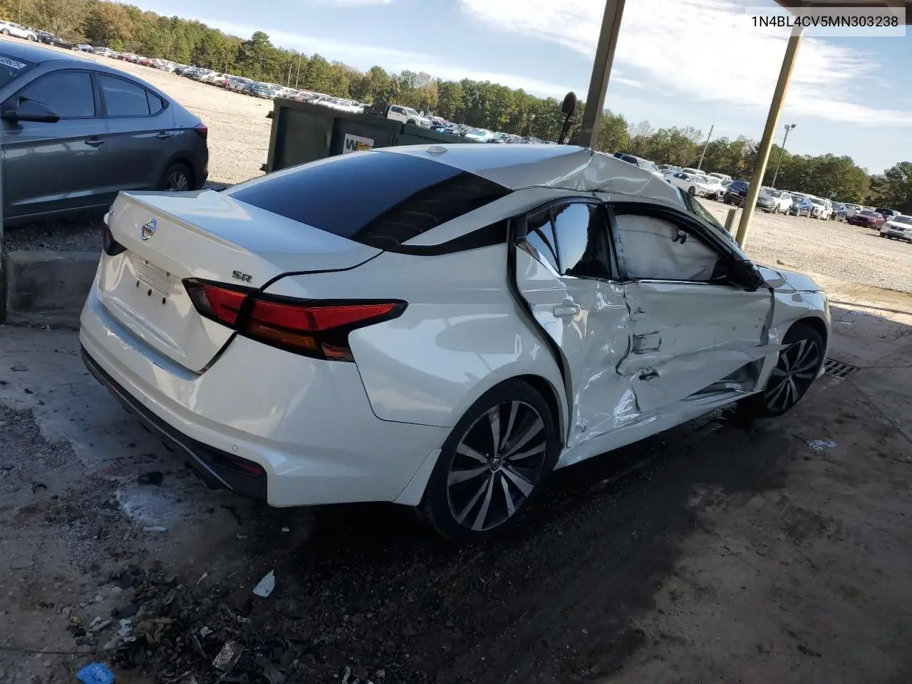1N4BL4CV5MN303238 2021 Nissan Altima Sr