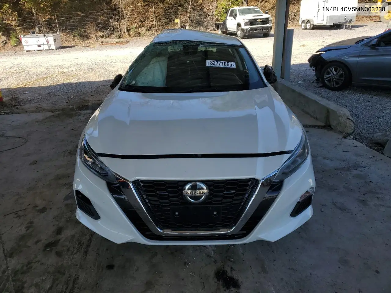 1N4BL4CV5MN303238 2021 Nissan Altima Sr