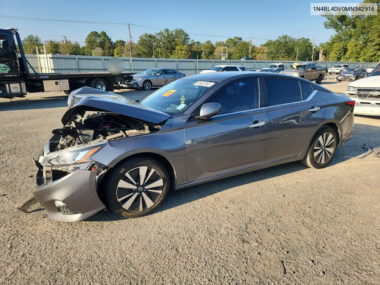 1N4BL4DV0MN342916 2021 Nissan Altima Sv
