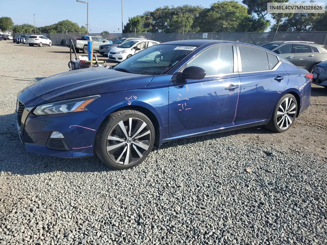 1N4BL4CV7MN328626 2021 Nissan Altima Sr
