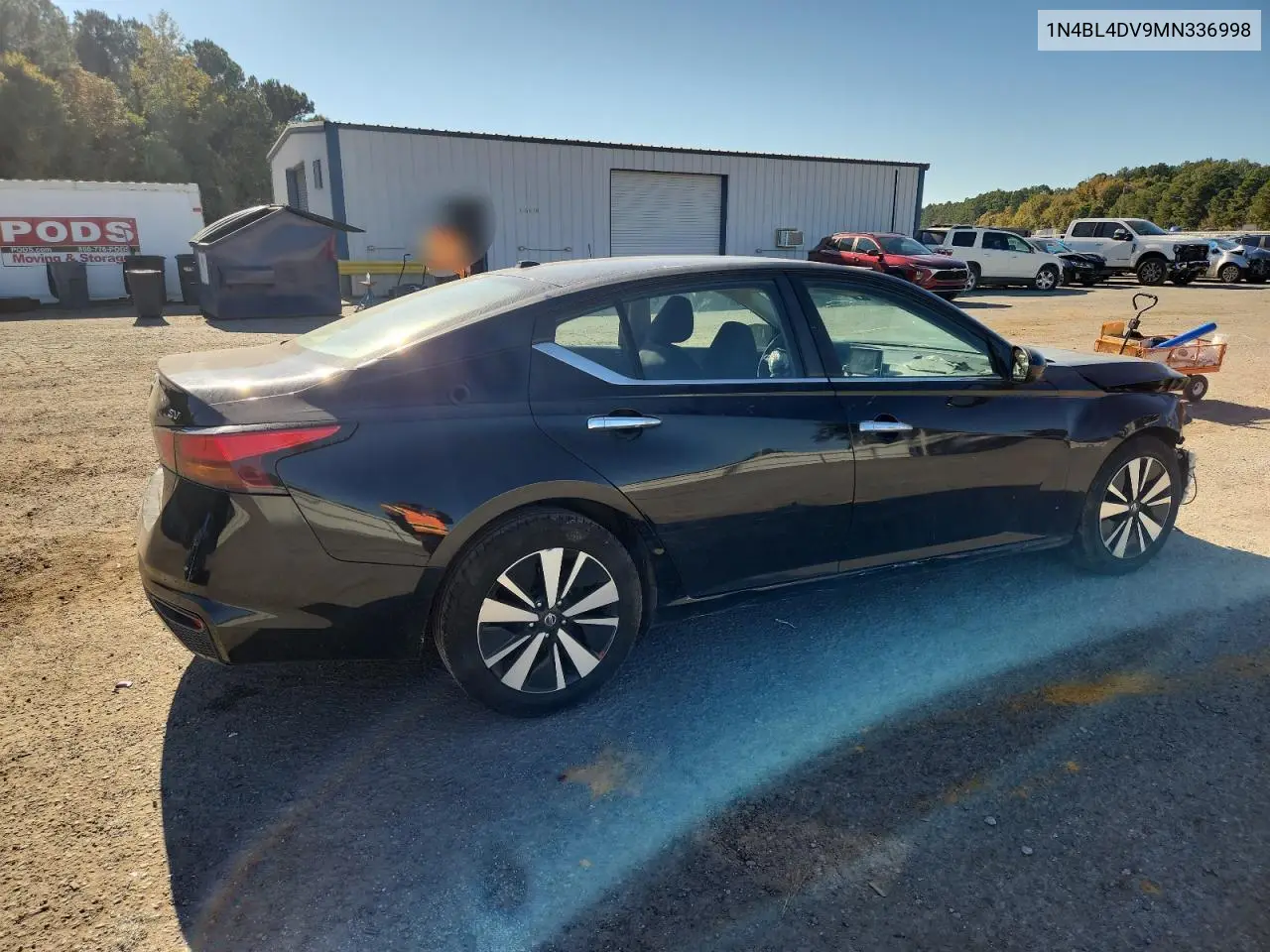 1N4BL4DV9MN336998 2021 Nissan Altima Sv