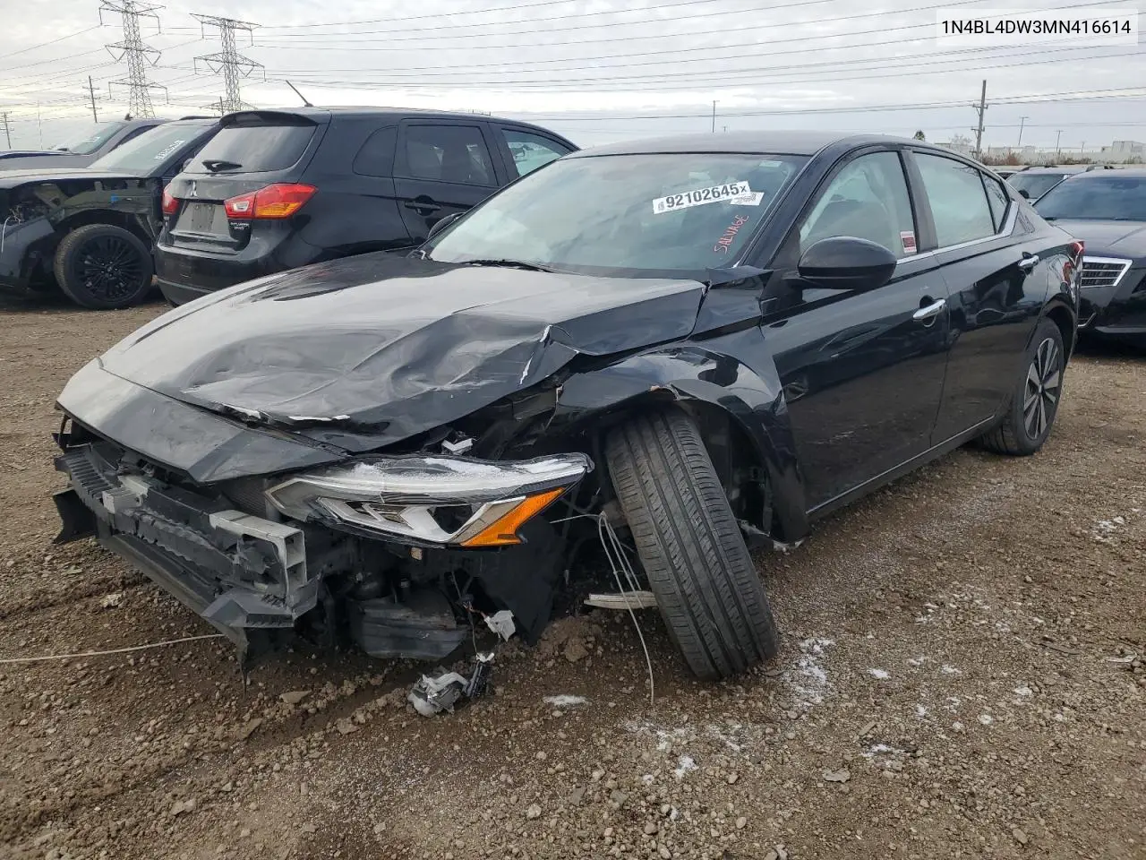 1N4BL4DW3MN416614 2021 Nissan Altima Sv
