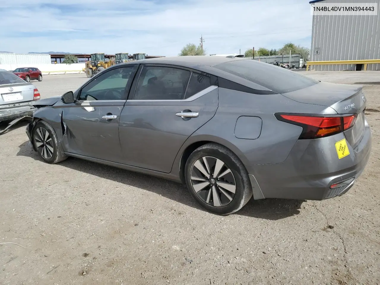 1N4BL4DV1MN394443 2021 Nissan Altima Sv