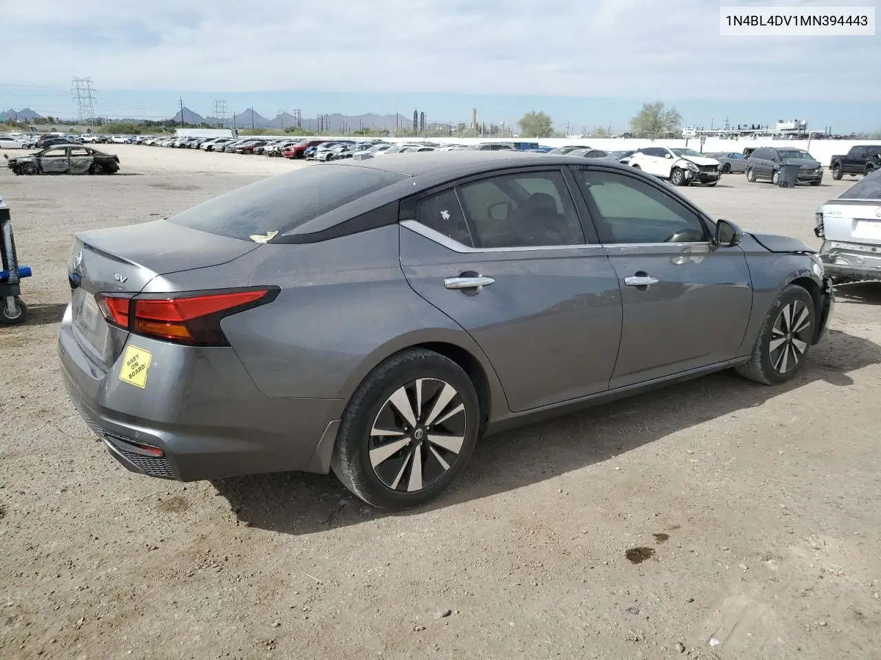 1N4BL4DV1MN394443 2021 Nissan Altima Sv
