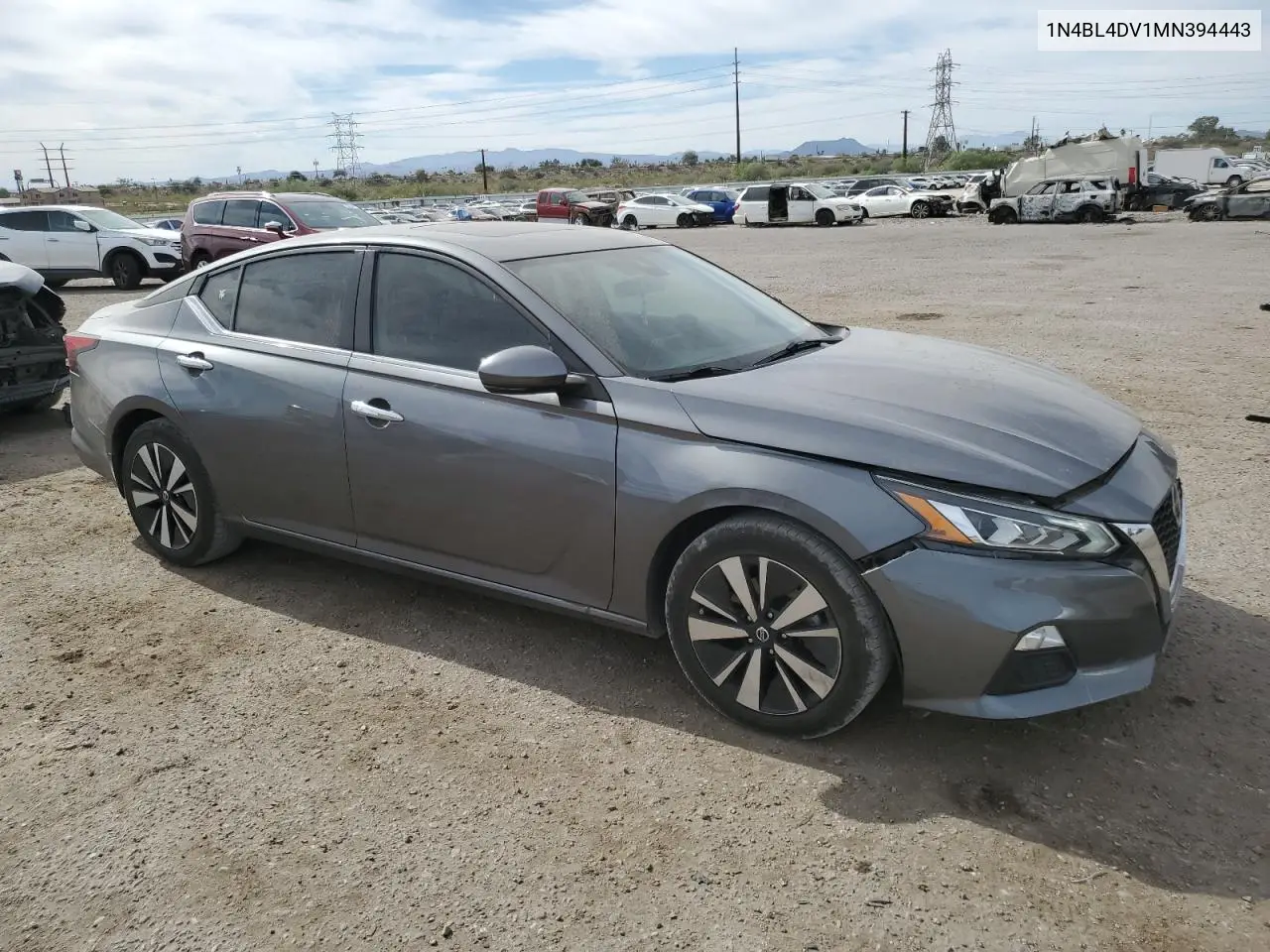 1N4BL4DV1MN394443 2021 Nissan Altima Sv