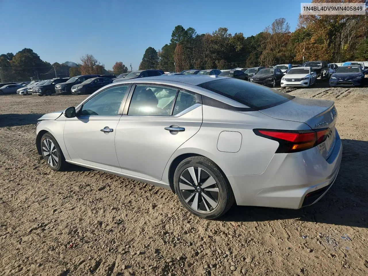 1N4BL4DV9MN405849 2021 Nissan Altima Sv