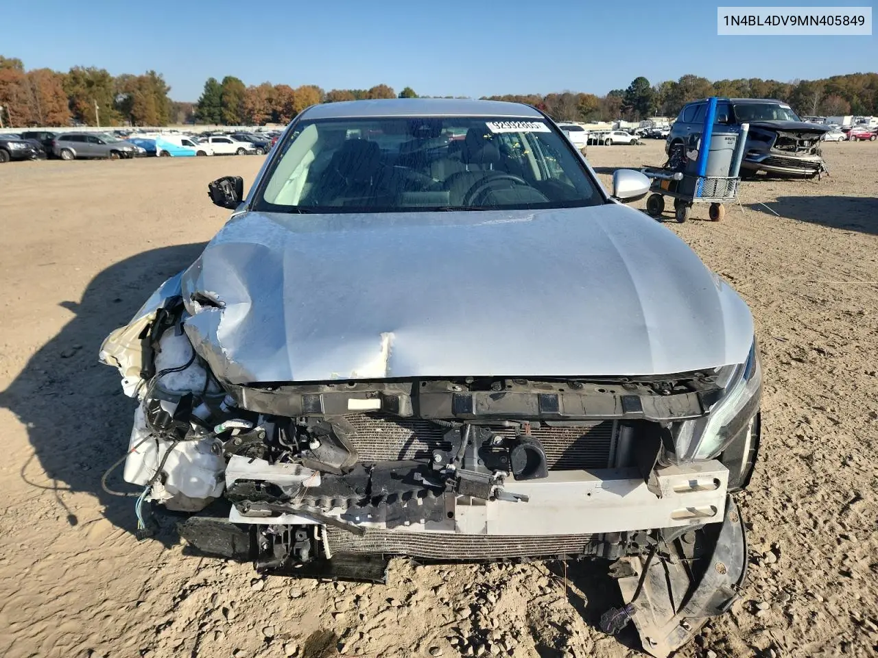 1N4BL4DV9MN405849 2021 Nissan Altima Sv