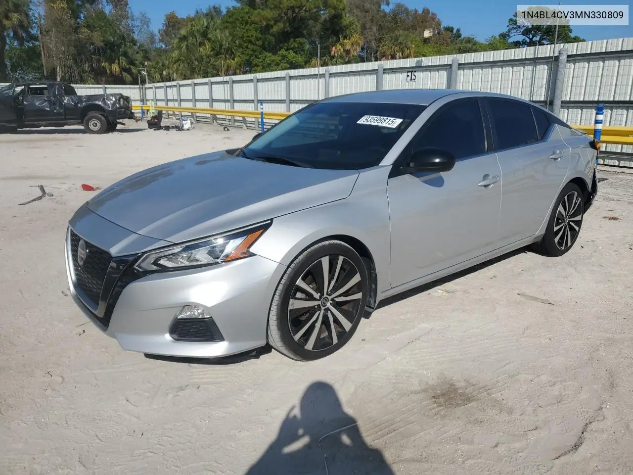 1N4BL4CV3MN330809 2021 Nissan Altima Sr