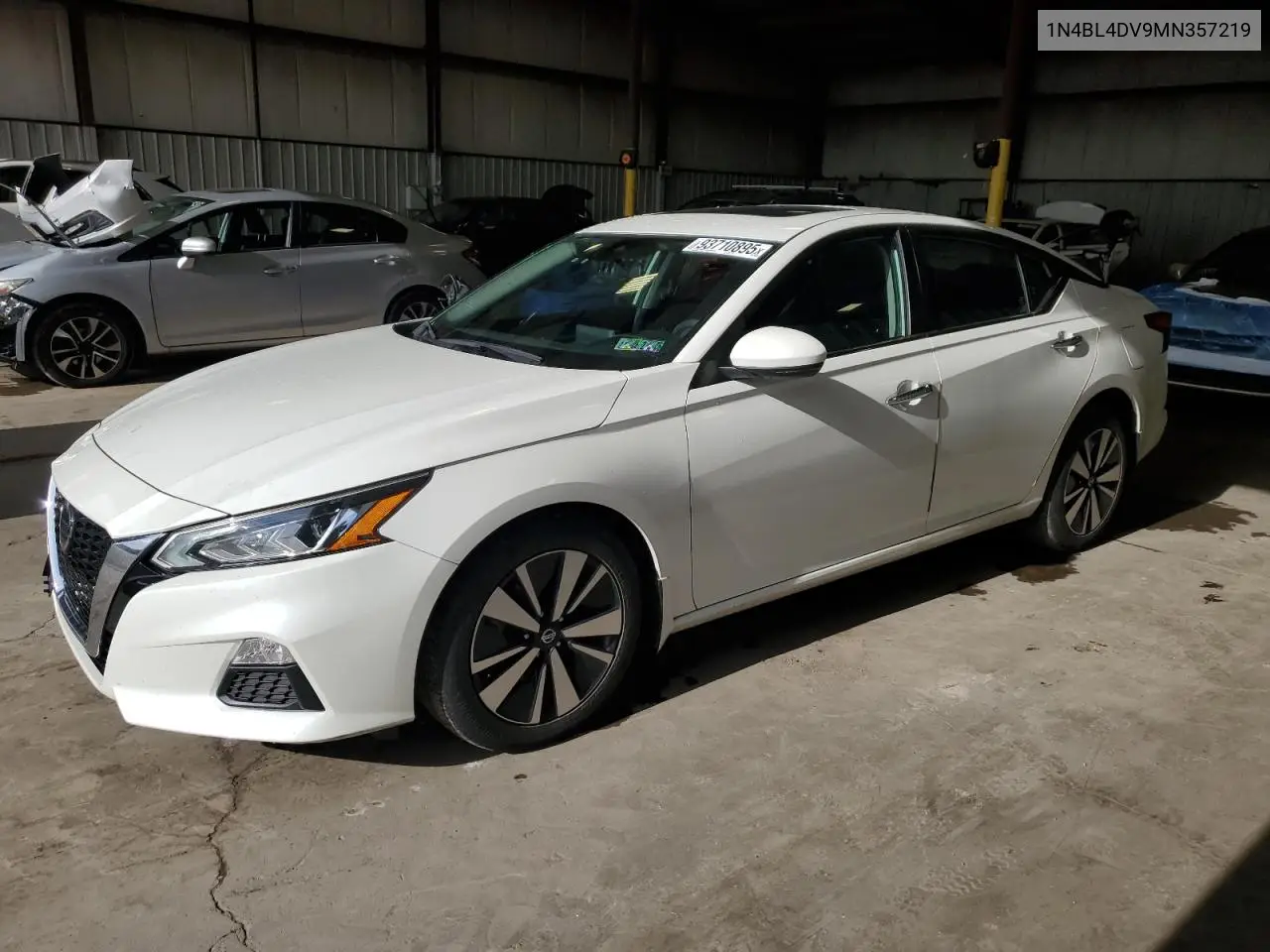 1N4BL4DV9MN357219 2021 Nissan Altima Sv