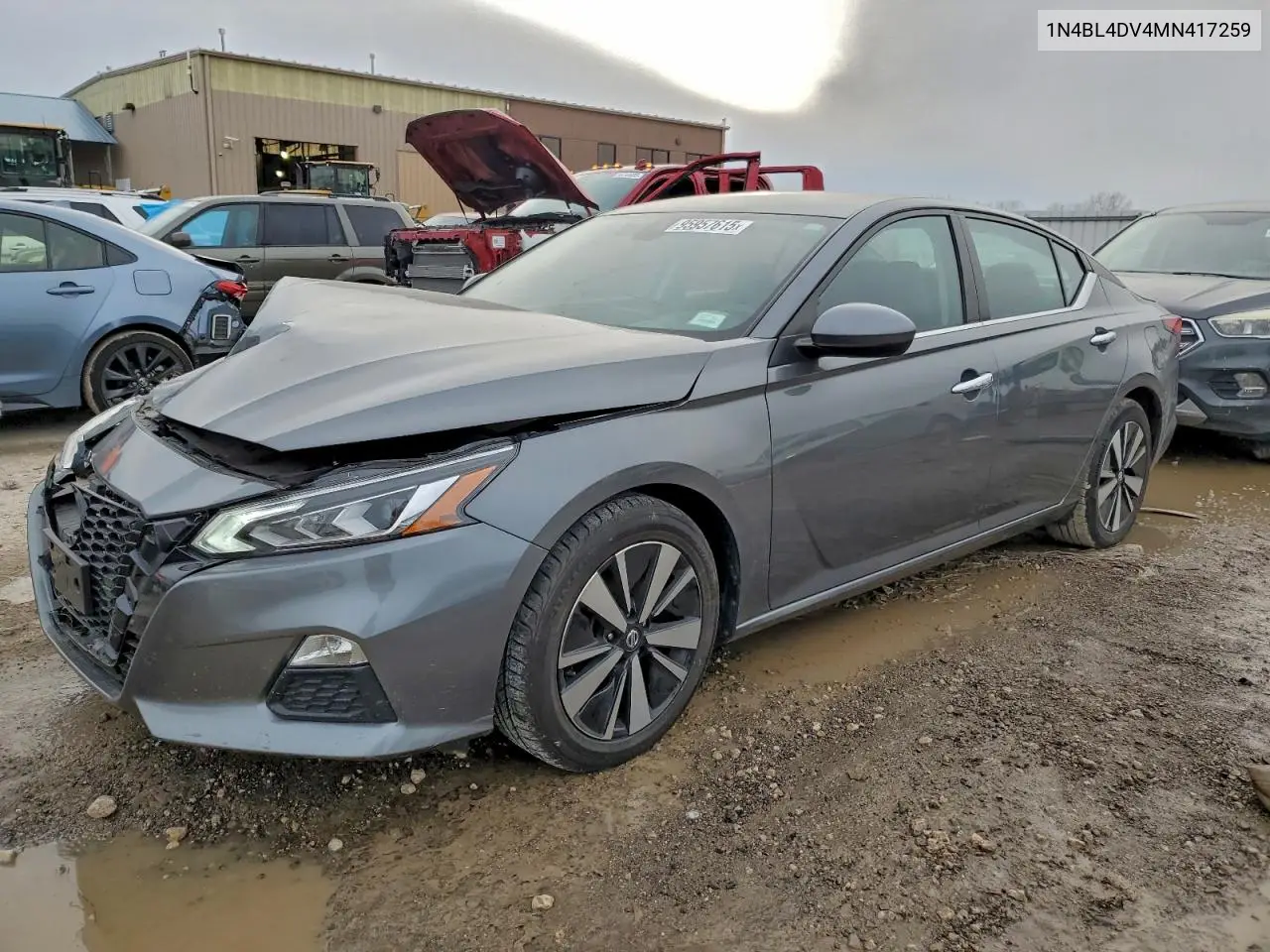 1N4BL4DV4MN417259 2021 Niss Altima Sv