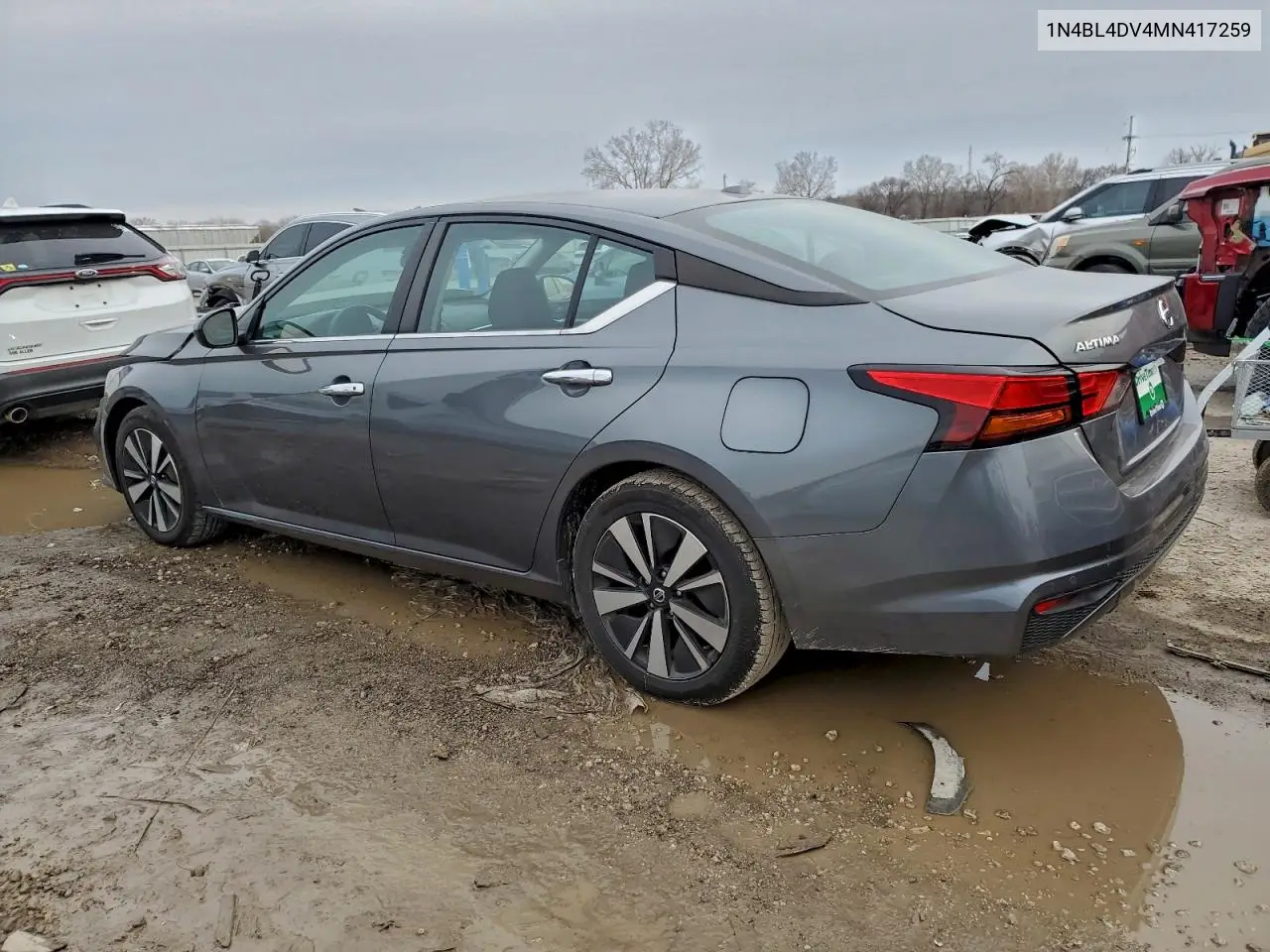 1N4BL4DV4MN417259 2021 Niss Altima Sv
