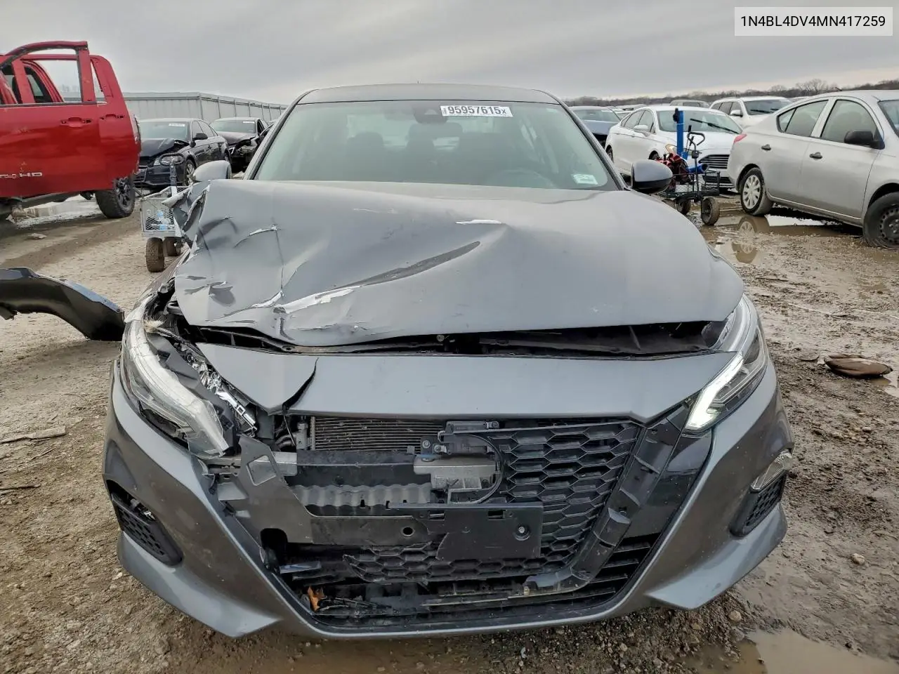 1N4BL4DV4MN417259 2021 Niss Altima Sv