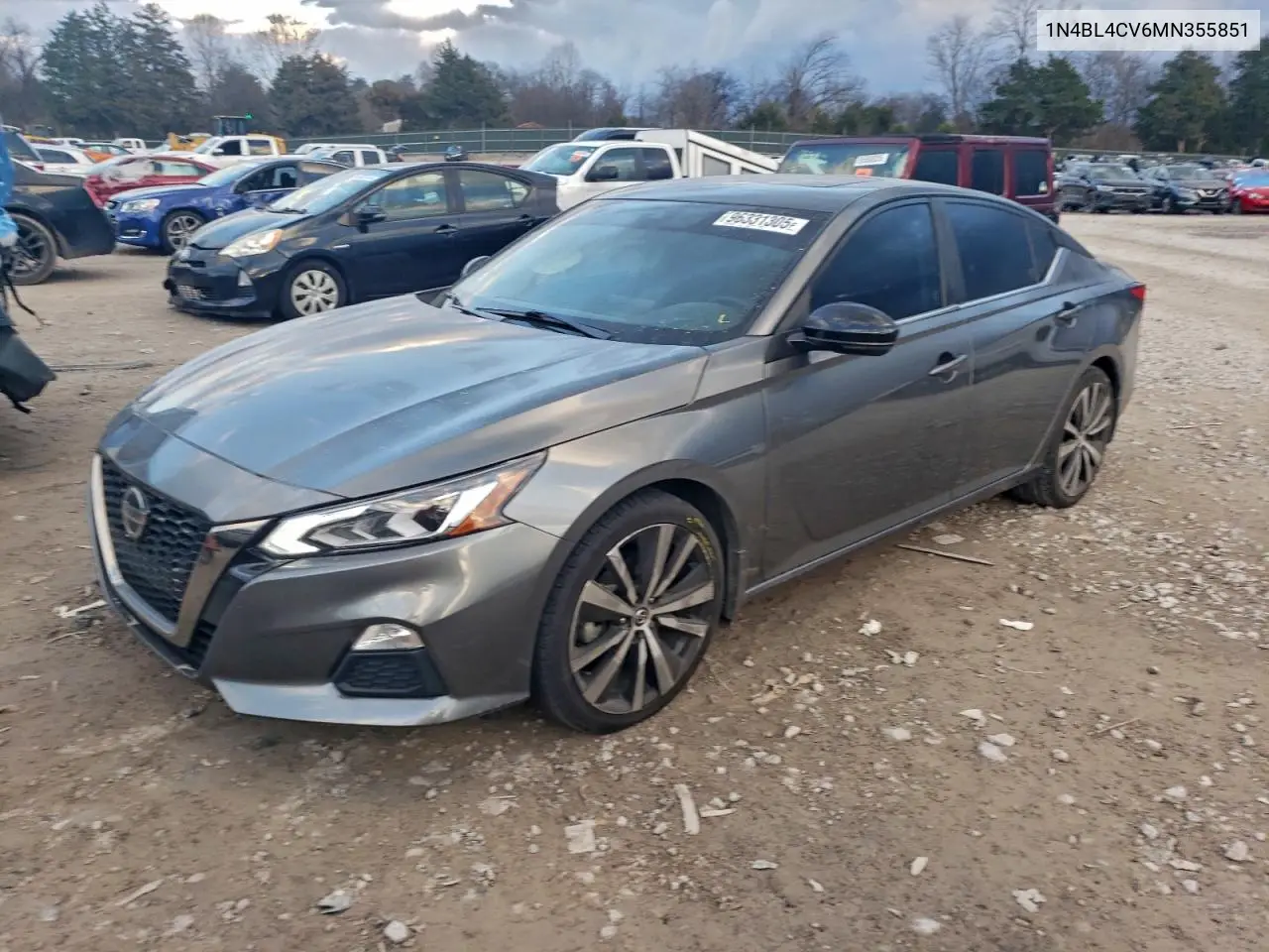 1N4BL4CV6MN355851 2021 Nissan Altima Sr