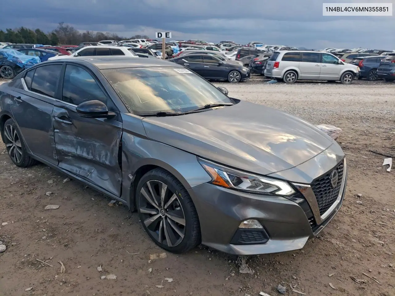1N4BL4CV6MN355851 2021 Nissan Altima Sr