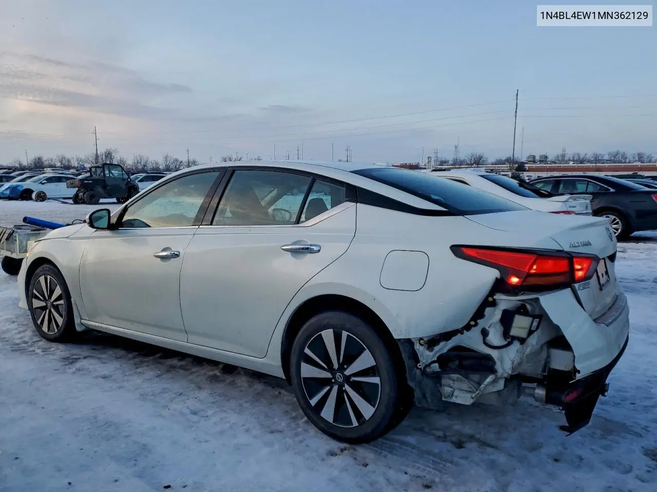 1N4BL4EW1MN362129 2021 Nissan Altima Sl