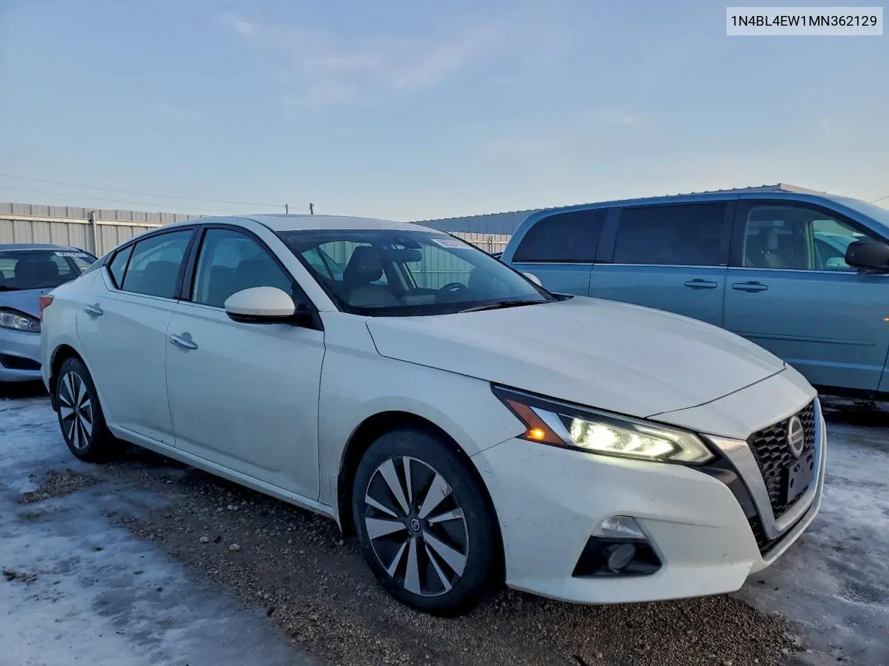 1N4BL4EW1MN362129 2021 Nissan Altima Sl