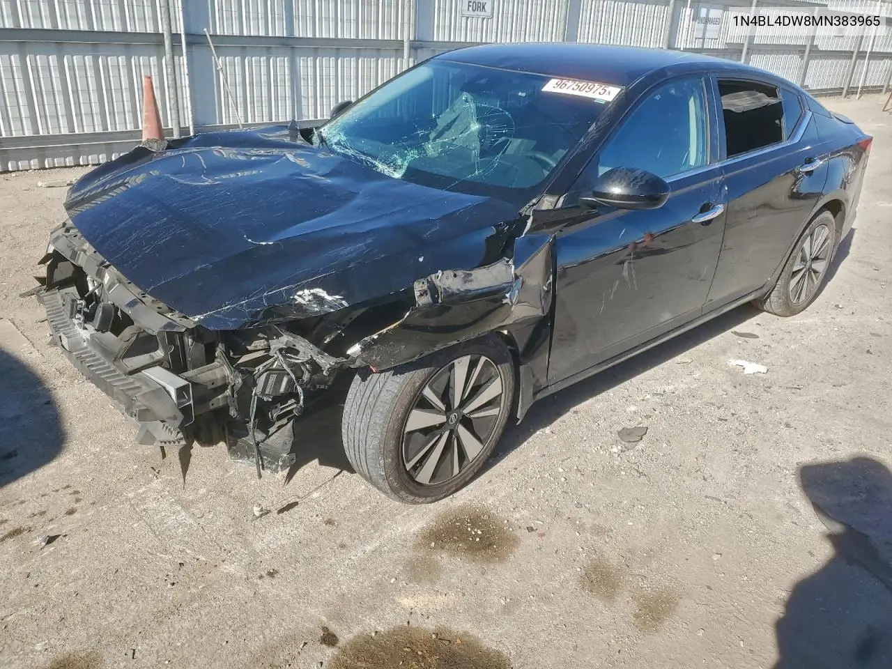 1N4BL4DW8MN383965 2021 Nissan Altima Sv