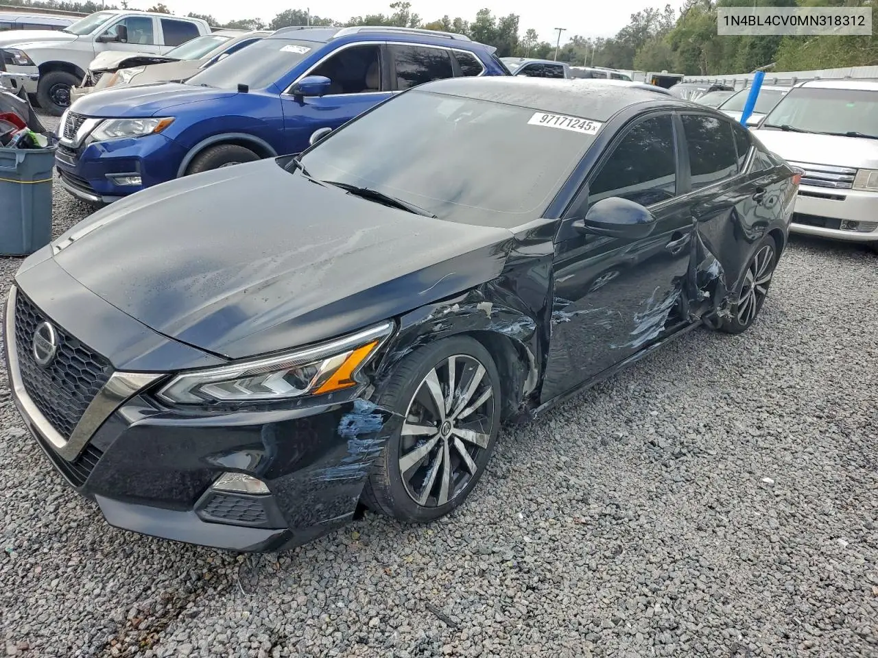 1N4BL4CV0MN318312 2021 Nissan Altima Sr