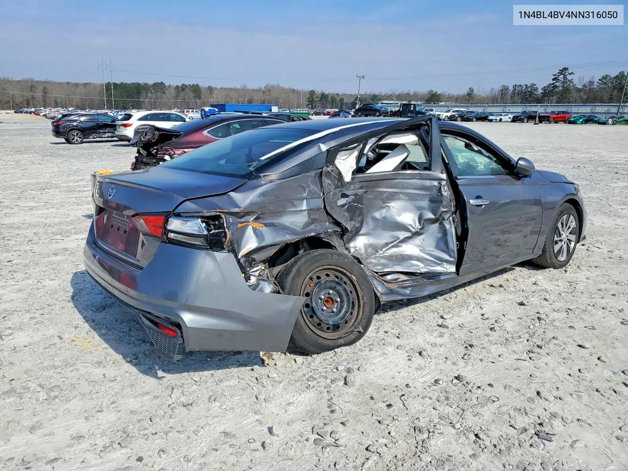 1N4BL4BV4NN316050 2022 Nissan Altima 2.5 S