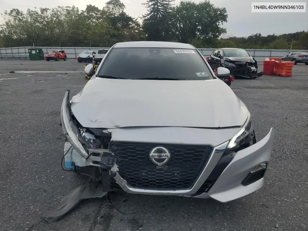 1N4BL4DW9NN346103 2022 Nissan Altima Sv