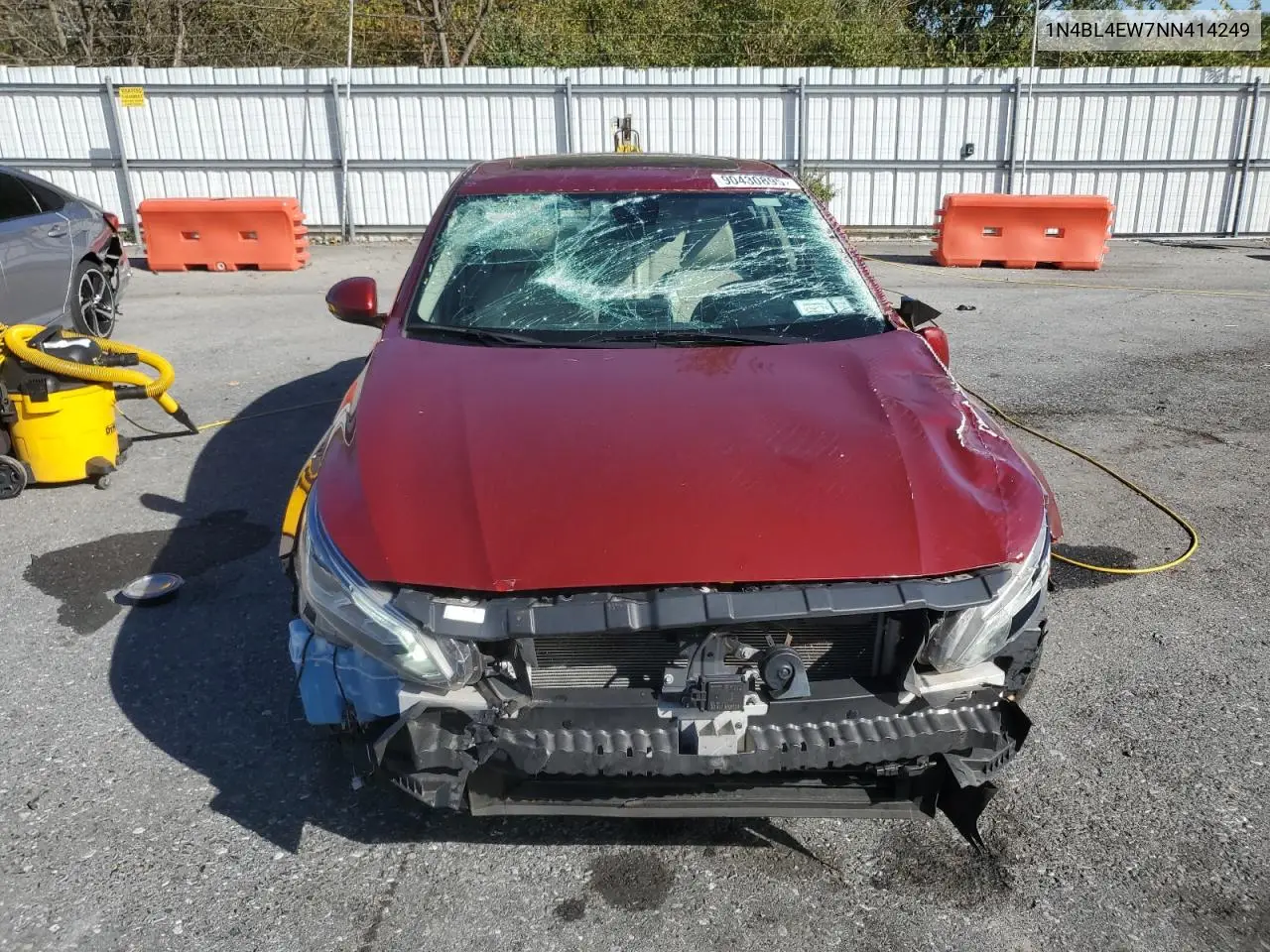 1N4BL4EW7NN414249 2022 Nissan Altima Sl