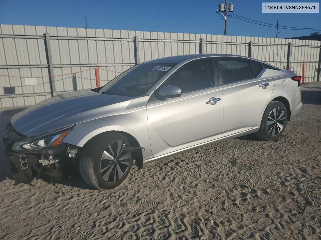1N4BL4DV8NN358671 2022 Nissan Altima Sv