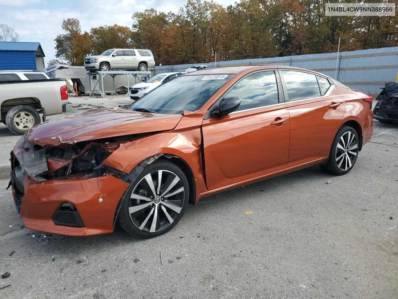 1N4BL4CW9NN388966 2022 Nissan Altima Sr